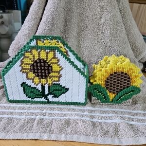 Sunflower Napkin And Coaster Set